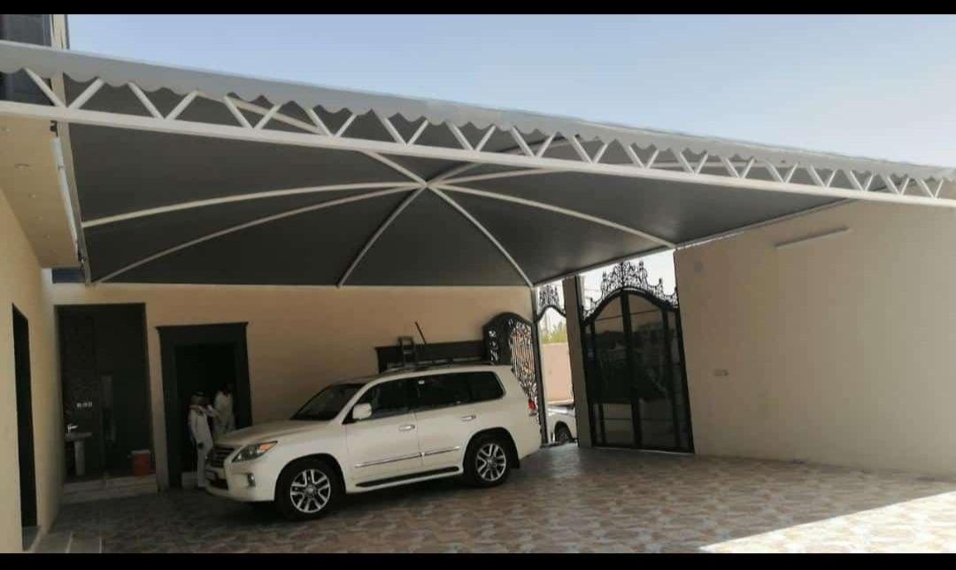 مظلات سيارات حديثة